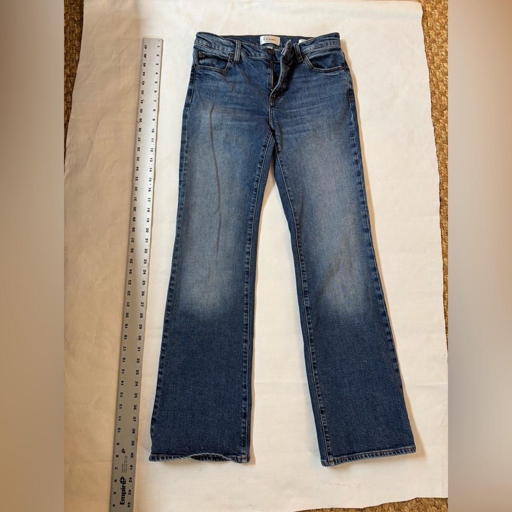 Frame Denim Women's High Rise Jeans - Blue